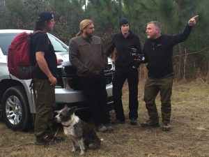 Bobo, Matt, Ranae, and Cliff gear up for their final night investigation.